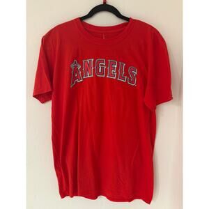 Los Angeles Angels Mike Trout #27 Men's Majestic T-shirt Size Large NWT